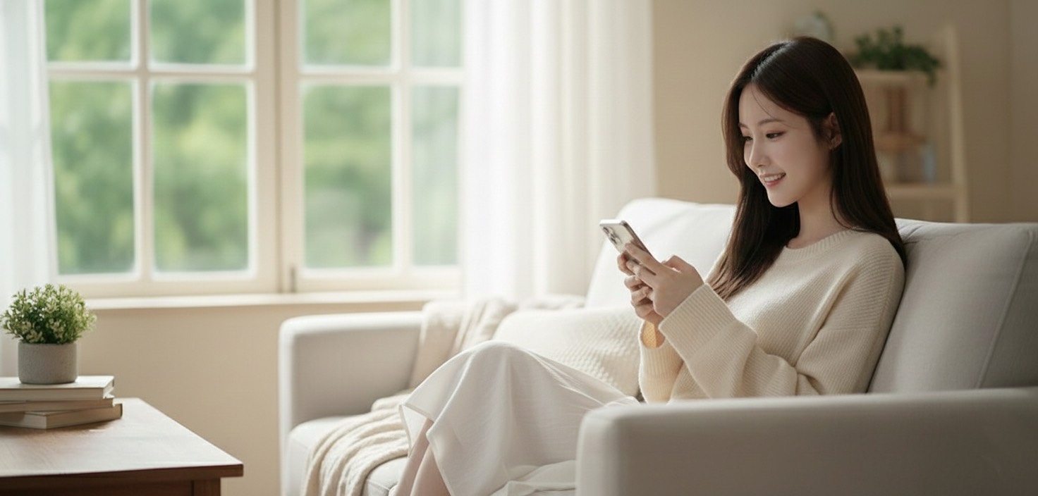 彼女にLINEで相談する