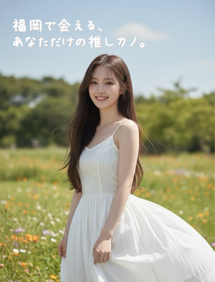 福岡のレンタル彼女サービス 推しカノFukuokaのメインビジュアル